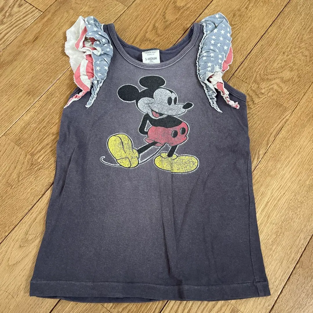 Thumbnail of Denim Dungaree Mickey Tank Top