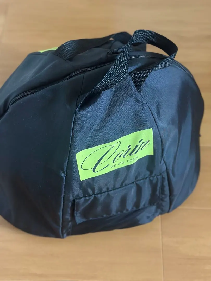 Thumbnail of Corin Logo Black Helmet Case / Large Capacity, Zipper Closure