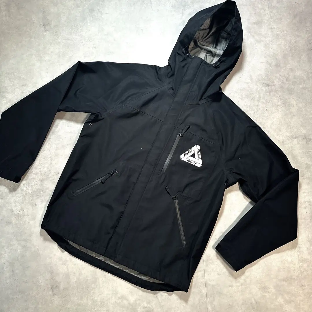 PALACE パレス マウンテンパーカー 黒xグレー M 3358425E0044 Palace Skateboards(パレススケートボーズ) マウンテンパーカー