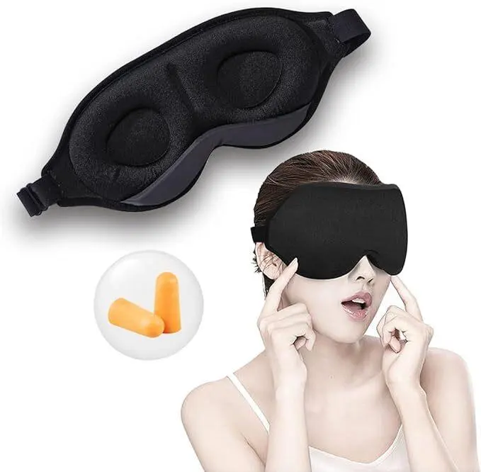 Thumbnail of Sleep Mask for Sleeping, Good Sleep, Comfort, No Pressure, Silk-like Texture, 3D Stereoscopic