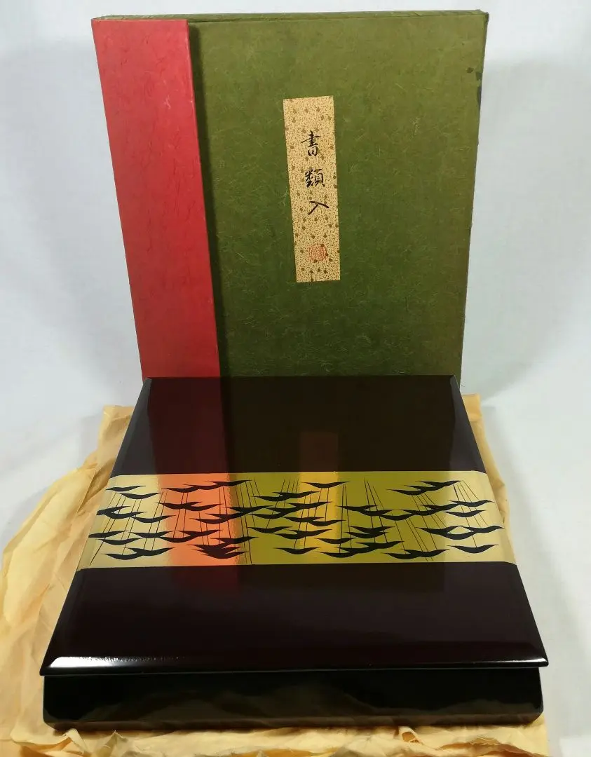 象彦 松喰鶴 結文形小硯 硯箱 松喰鶴 結文形小硯 – 象彦 公式オンラインショップ