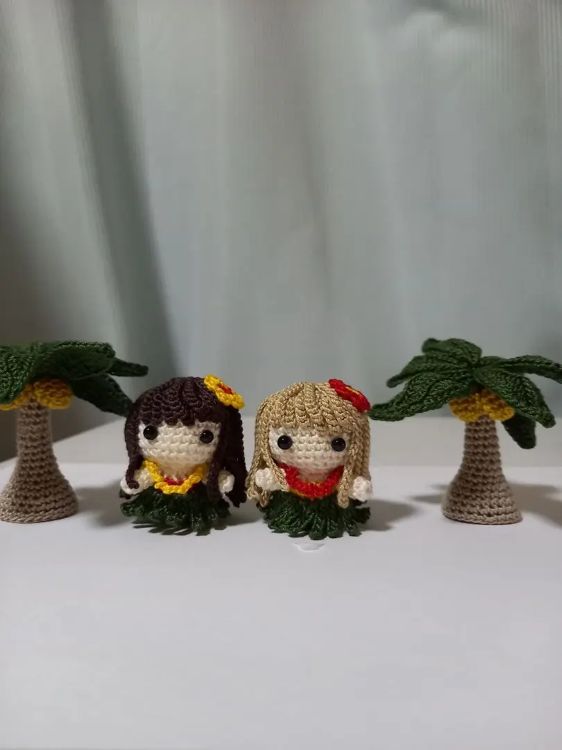 ちゃちゃまる様オーダー品 タヒチアンドール あみぐるみ