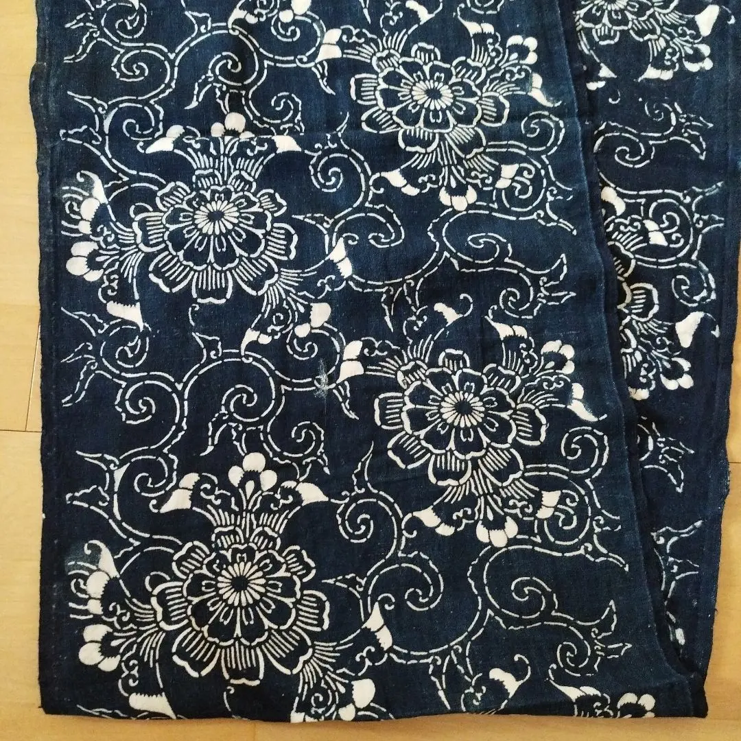 Thumbnail of Katazome Scrap Fabric & Indigo-Dyed Antique Cloth