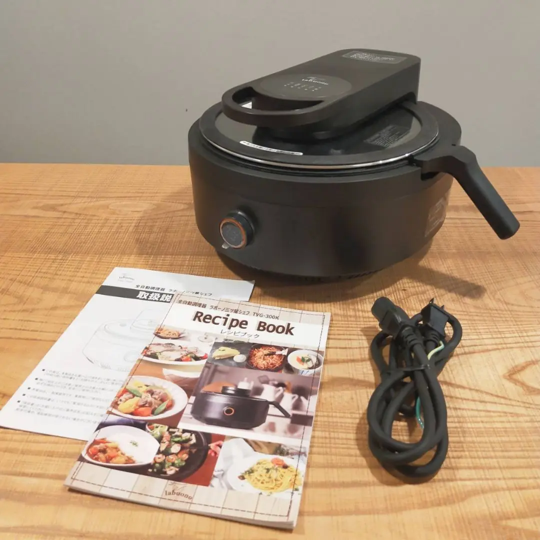 【新品未開封】labuono 全自動調理器 TVG-300K 美品】ラボーノ 三ツ星シェフ TVG-300K 全自動調理器 - メルカリ