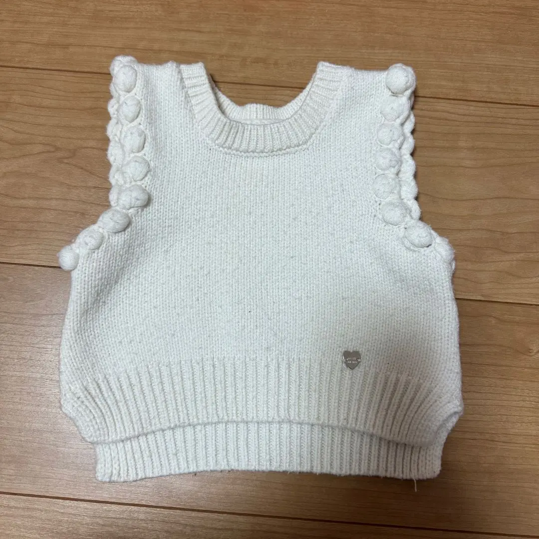 petitmain 普提麥恩 背心 嬰兒 外套 針織 80 女孩 的縮圖