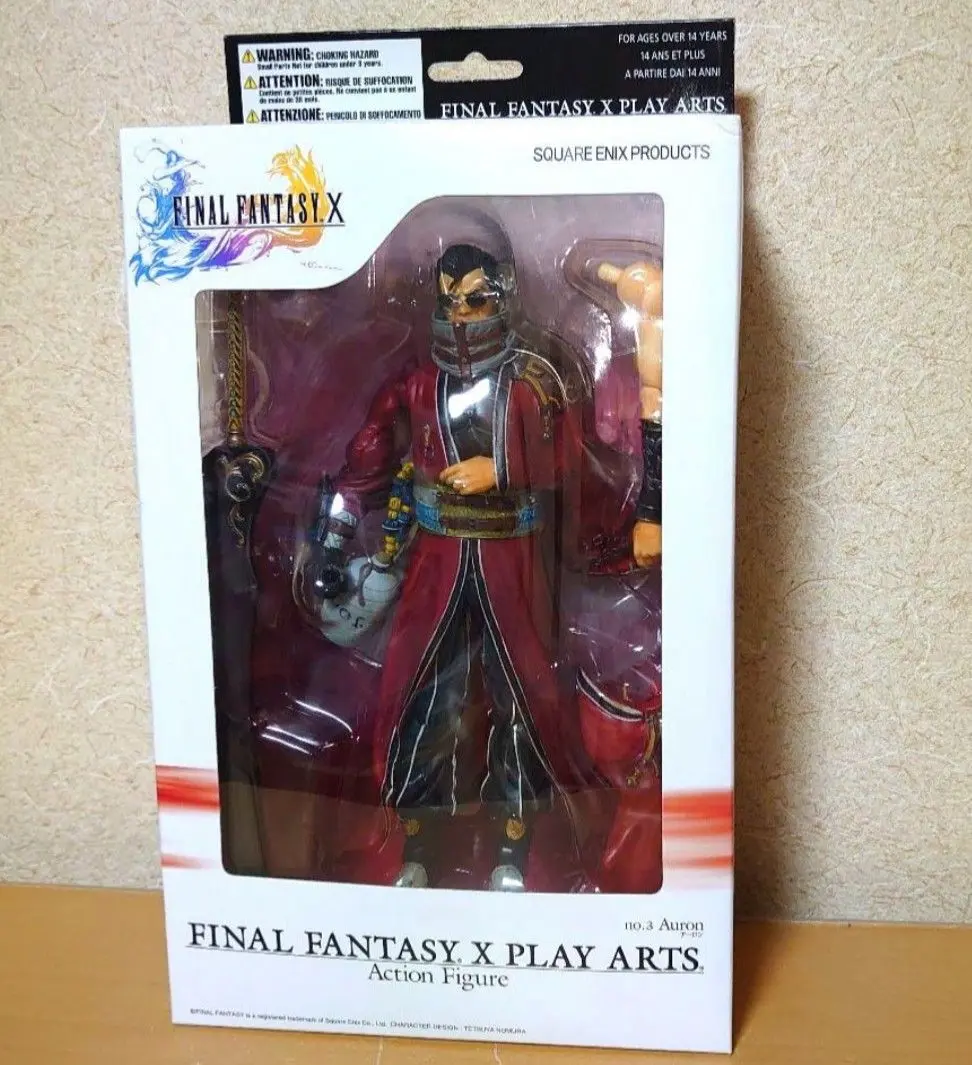 FINAL FANTASY X  PLAY ARTS アーロン(PVC塗装済みアクションフィギュア) o7r6kf1 Amazon.co.jp: FINAL FANTASY X PLAY ARTS アーロン(PVC塗装済み