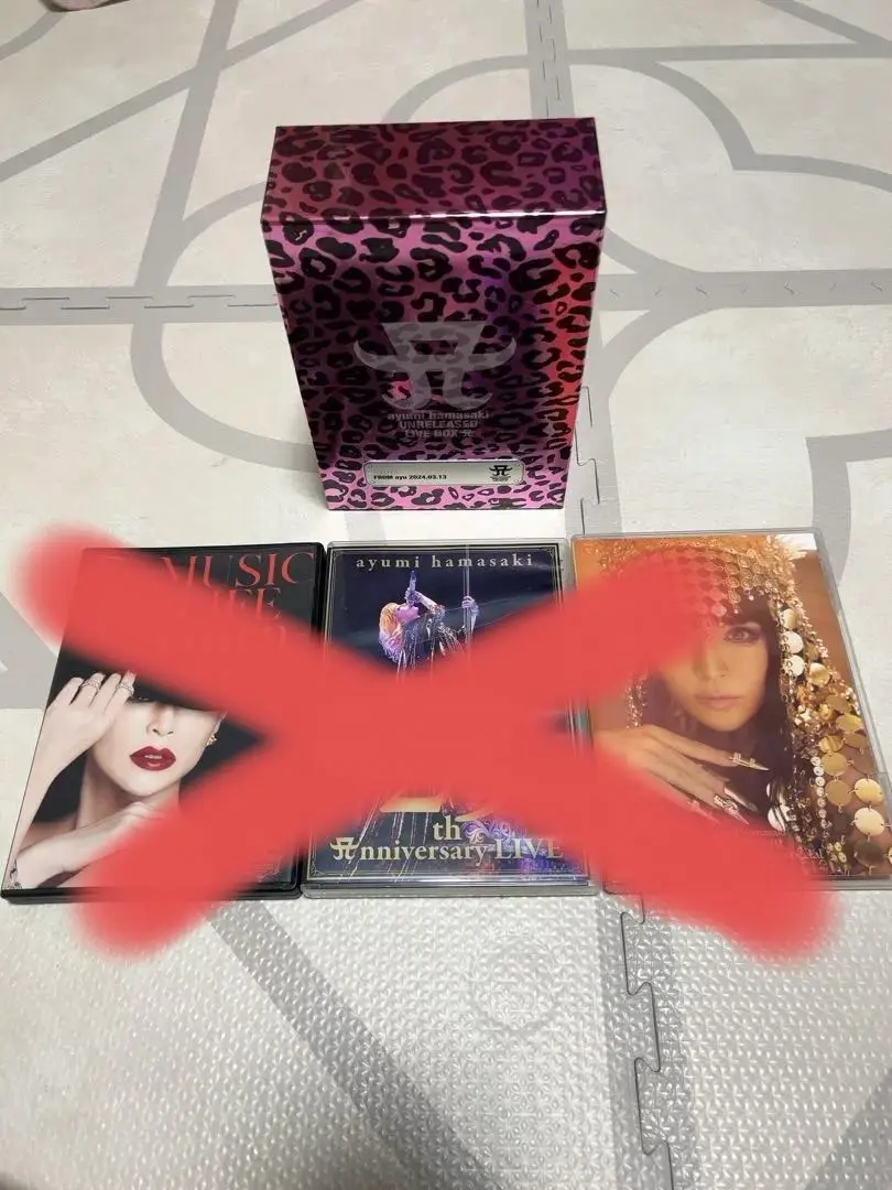 K-POP・アジア ayumi hamasaki UNRELEASED LIVE BOX etc.. Ayumi Hamasaki Unreleased Live Box A - generasia