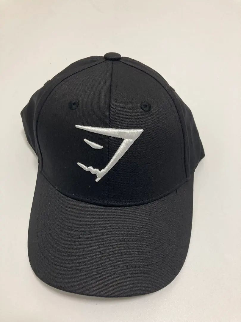 Thumbnail of Gymshark Black Embroidered Logo Baseball Cap