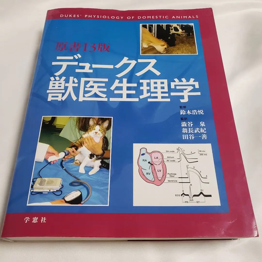 デュークス獣医生理学 原書13版 お得】 デュ－クス獣医生理学 泉/翁長 浩悦【監修・訳】/澁谷