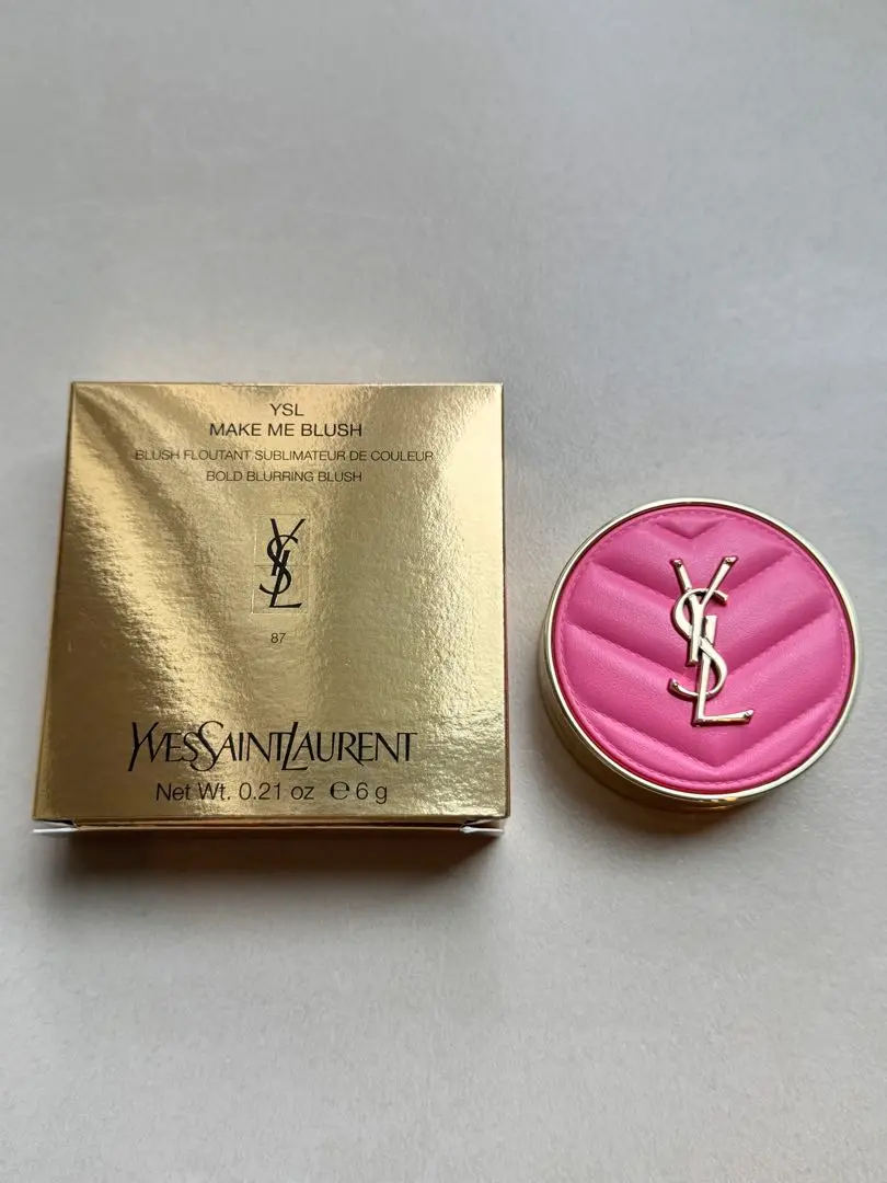 チーク「YSL メイクミーブラッシュ パウダー」イヴ・サン