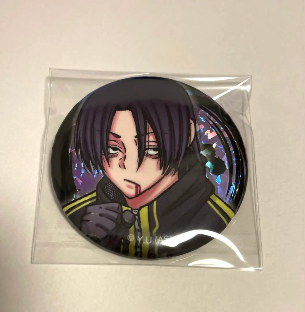 Thumbnail of Tougen Anki Trading Hologram Can Badge: Yuu Inami