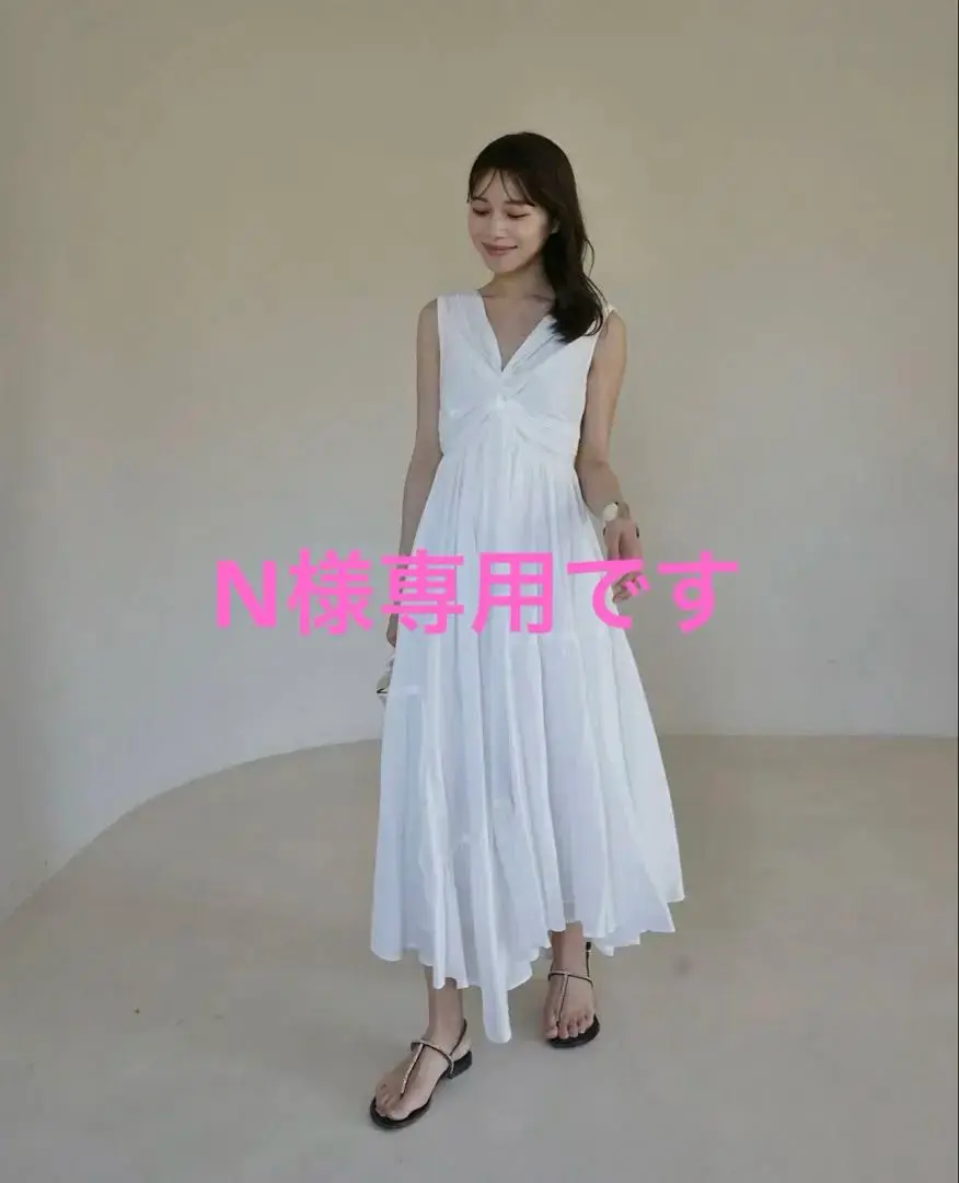 ワンピース laubeblanc Irregular hem twist Dress Irregular hem twist Dress – L'AUBE BLANC