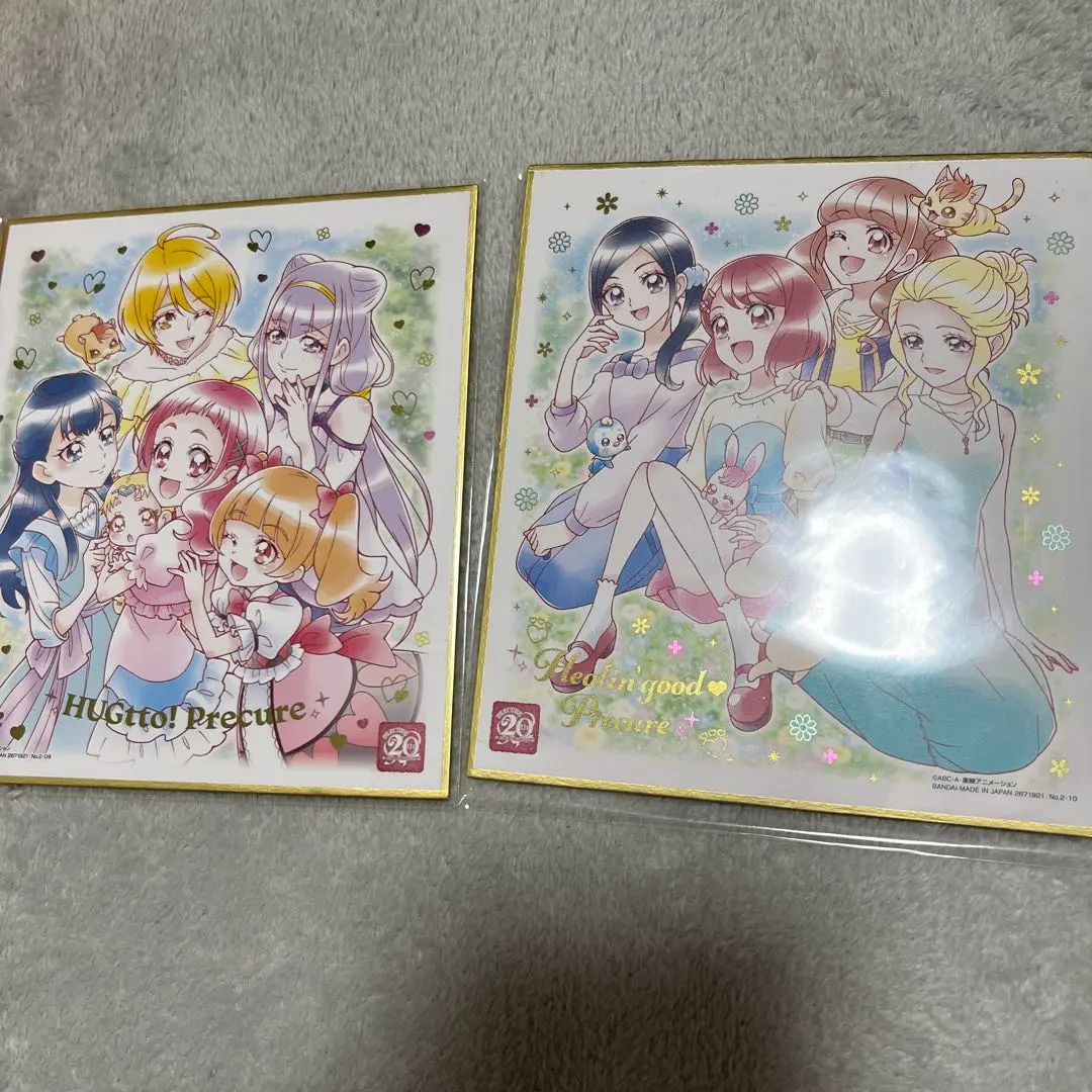 Thumbnail of Precure 20th Anniversary Shikishi (Fancy Cardboard)