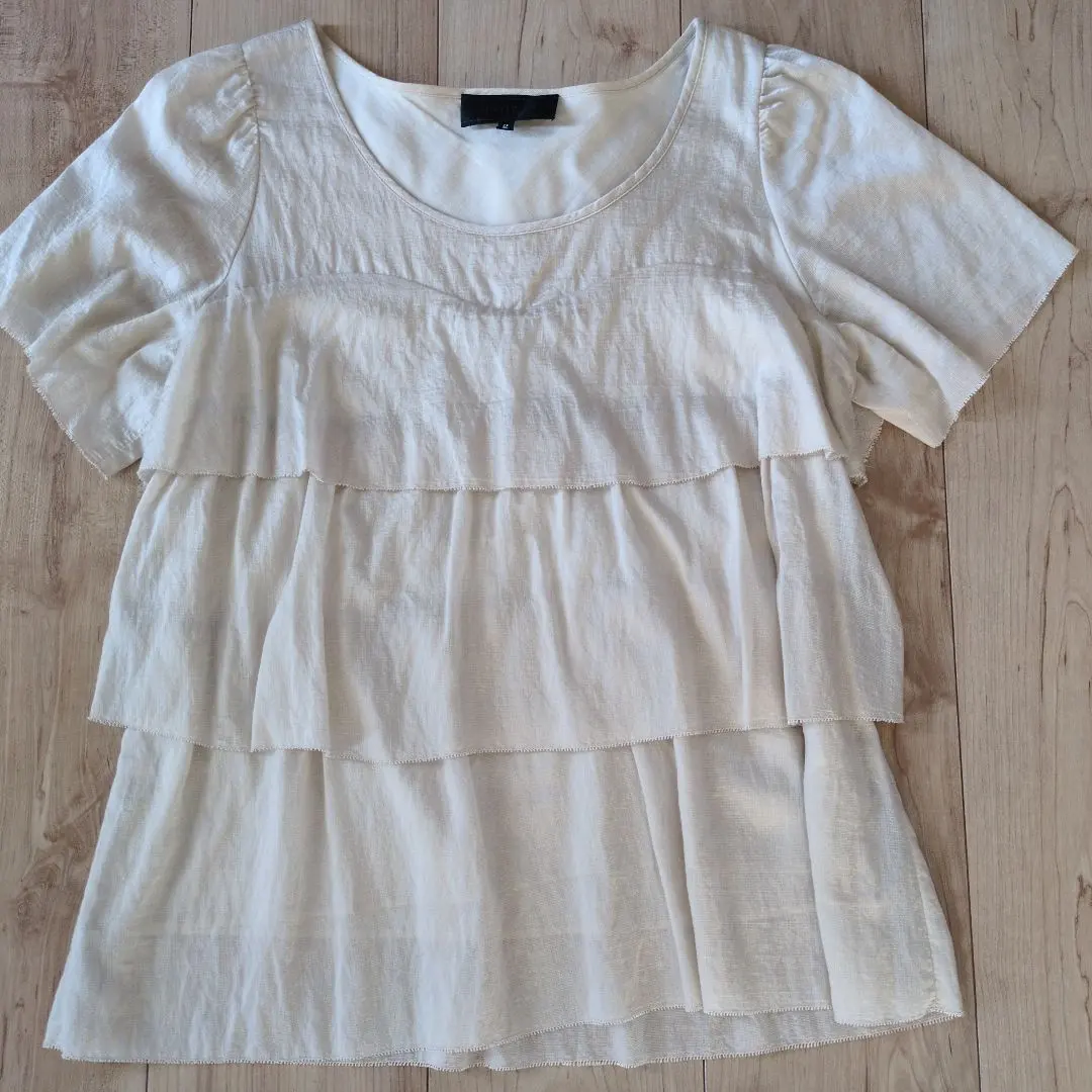 Thumbnail of UNTITLED Ivory Layered Shirt Size 2
