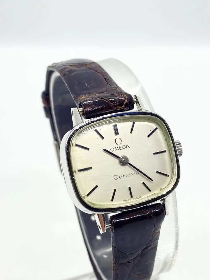 OMEGA ジュネーブ 511.309 Cal485 手巻き 腕時計 ベルト新品 オメガ ジュネーブ レディース Cal.485 手巻き Ref.511.346 風防