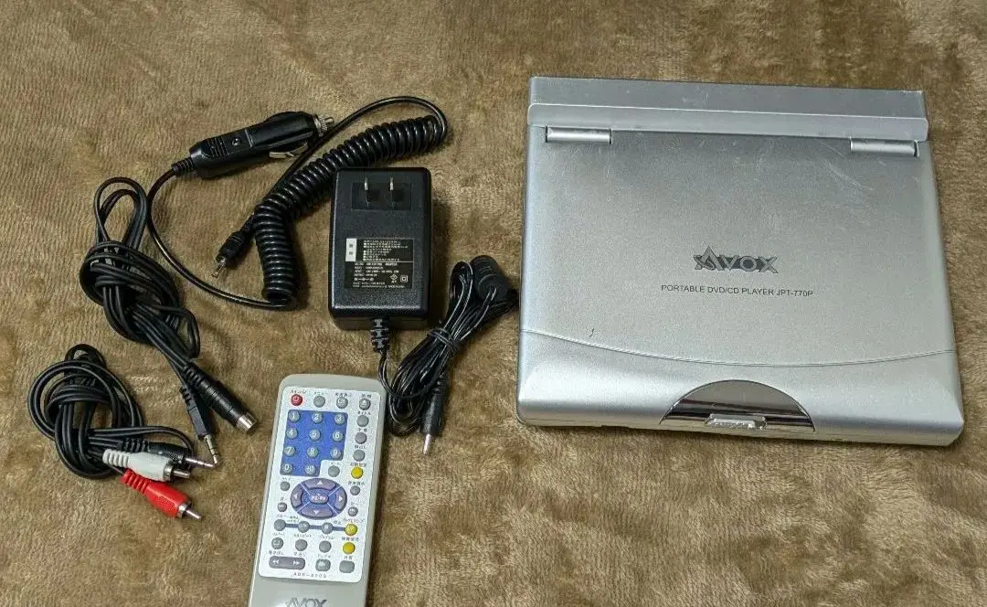 ポータブルDVDプレーヤー　JPT-770P ヨドバシ.com - アヴォックス AVOX 7V型 ポータブルDVD