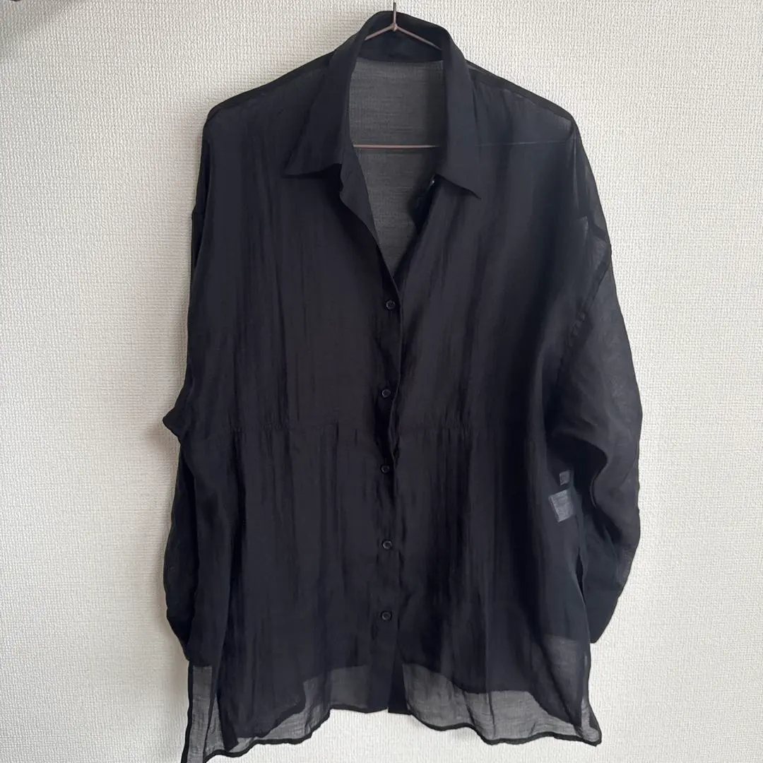 Thumbnail of LOWRYS FARM Sheer Shirt, Black