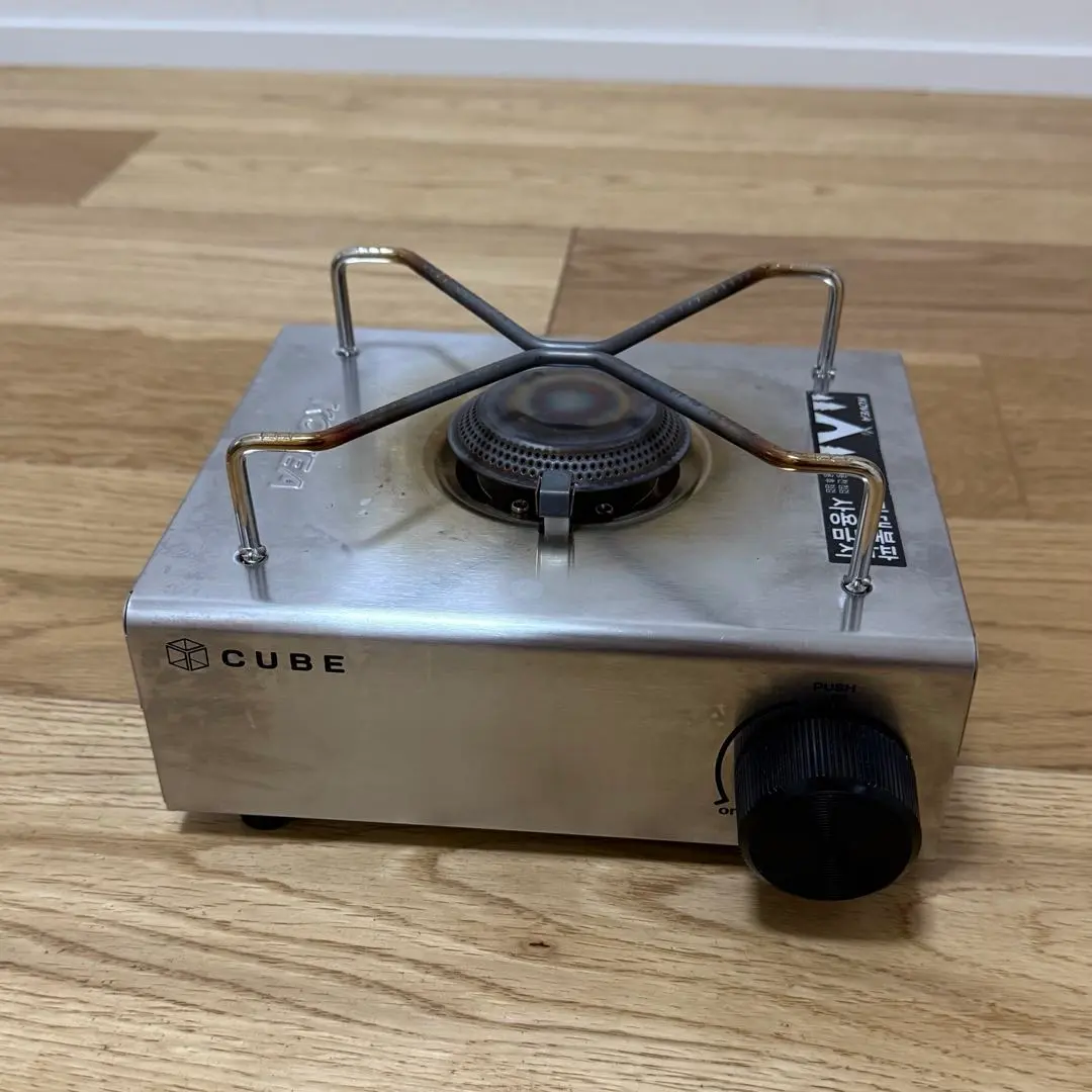 【送料無料】東京)KOVEA コベア KGR-1503 Cube キューブ TABLE TOP STOVE ウッドパネル ケース付 KOVEA CUBE｜女子キャンプでの料理におすすめ！｜TAKIBI（タキビ