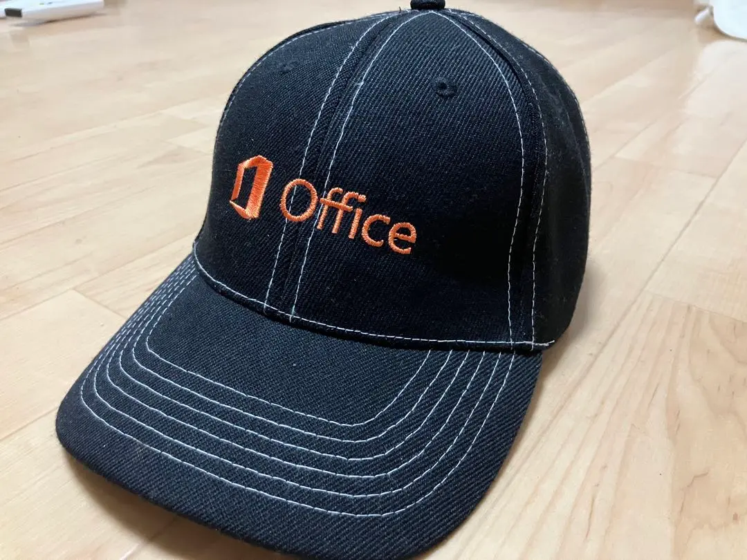 希少　Microsoft キャップ 美品 ビンテージ デニム キャップ Microsoft マイクロソフト