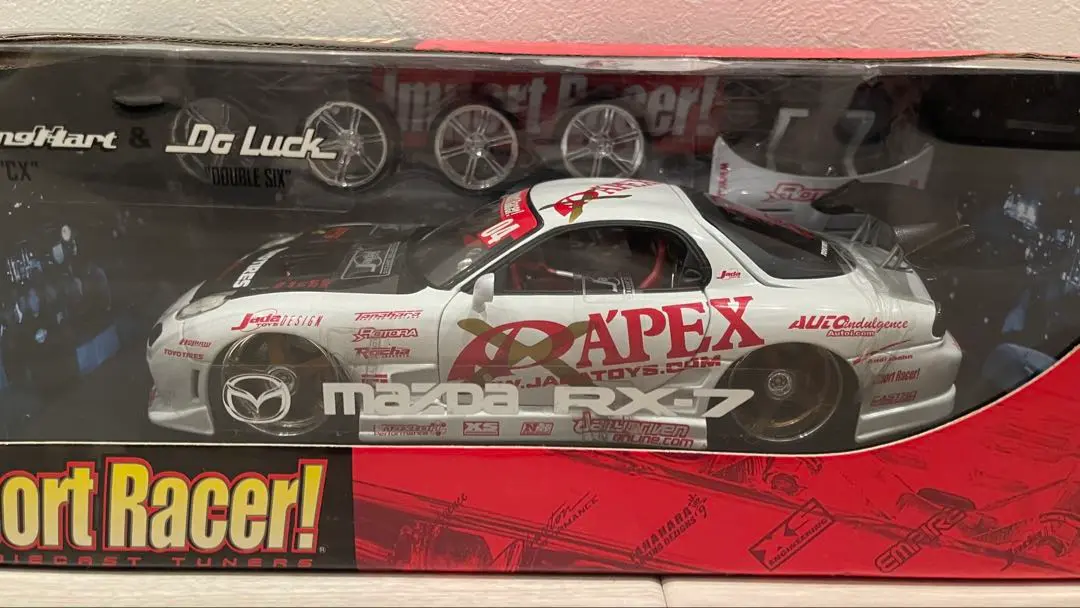 ミニカー Mazda RX-7 Import Racer Street Race Amazon.com: Import Racers Jada Toys Mazda Rx-7 1:24 Die Cast