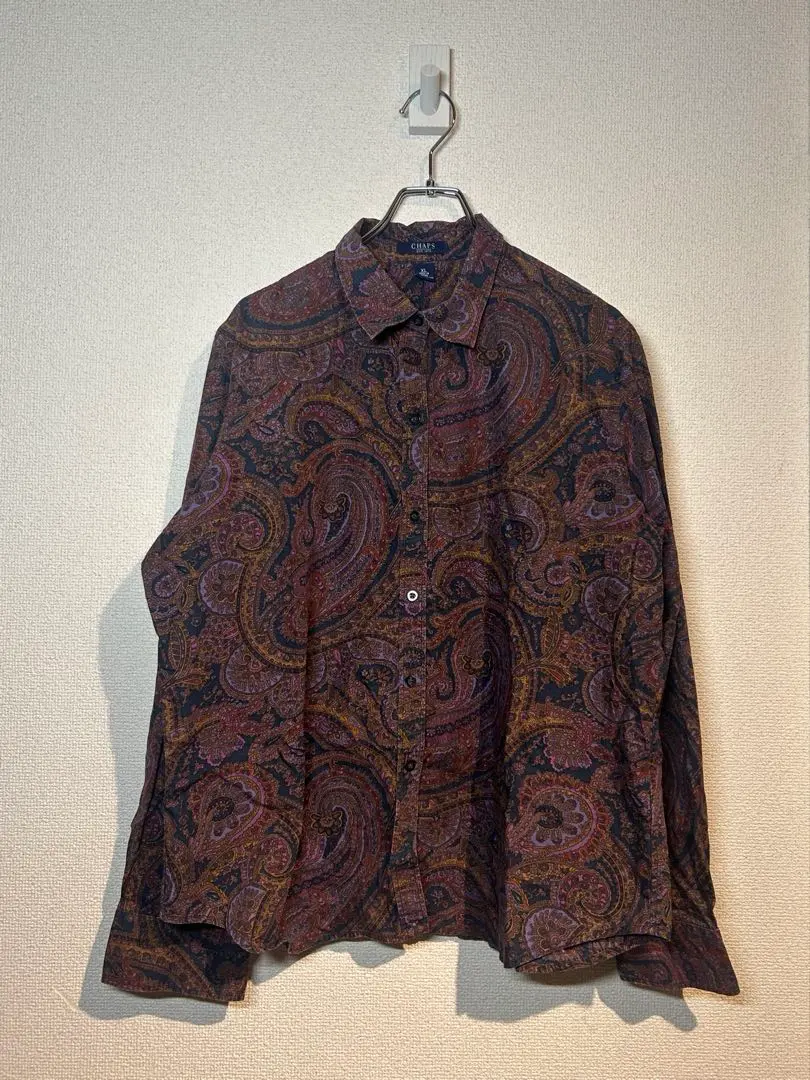Thumbnail of CHAPS Paisley Print Long Sleeve Shirt (XL)