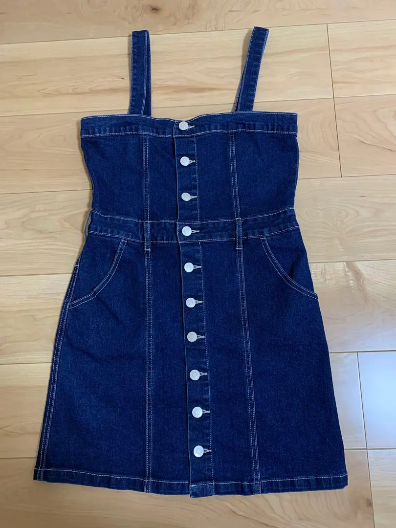 Thumbnail of GRL Dress Denim Dress