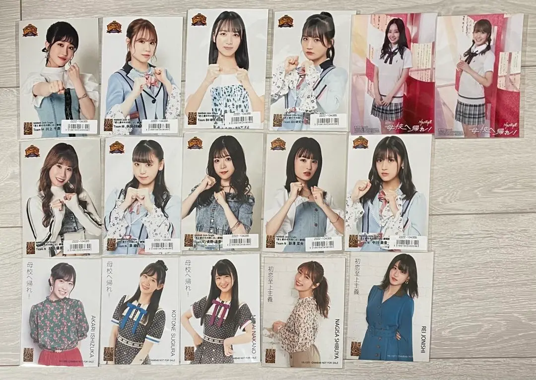 NMB48 上西怜 生写真 まとめ売り ④  バラ売り可 NMB48 上西怜 公式生写真 (まとめ売り バラ売り どちらも可)