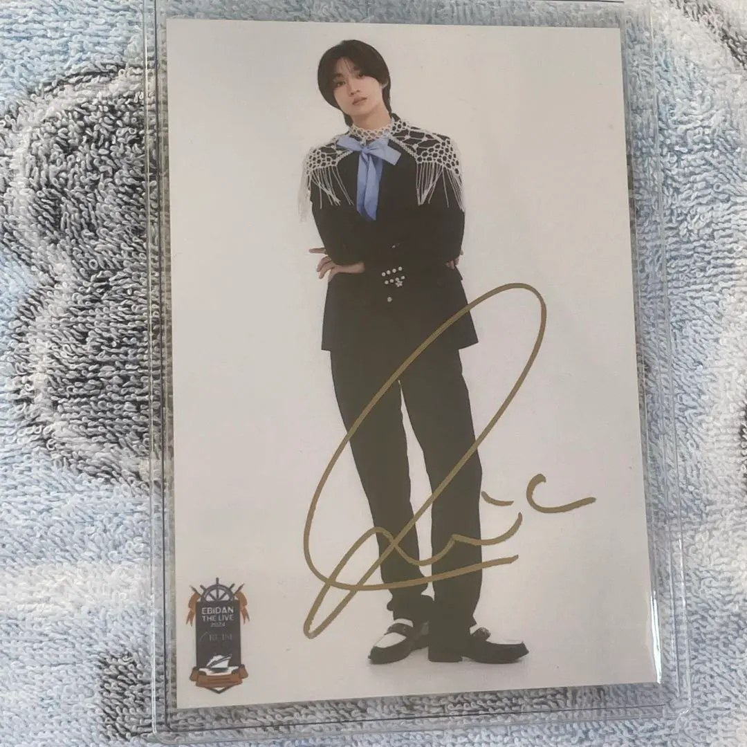 ICEx 志賀李玖　生誕　生写真　サイン ICEx 志賀李玖 生誕 生写真 サイン
