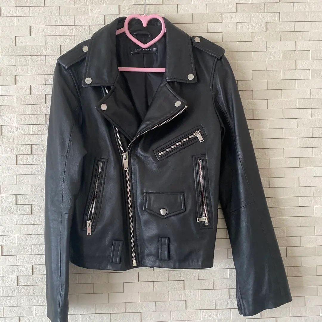 2025年最新】ZARA WOMAN ダブルライダースの人気アイテム - メルカリ