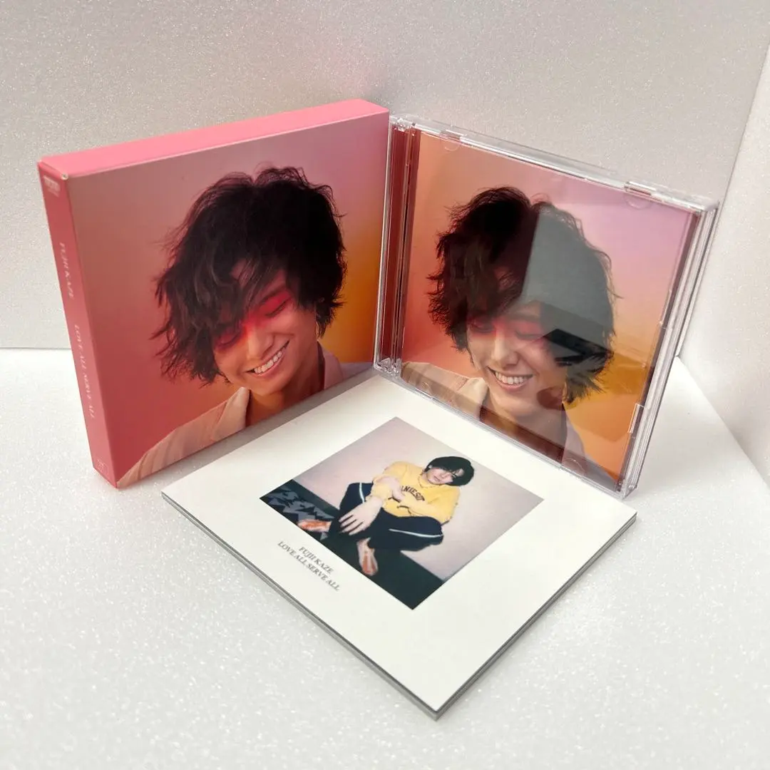 Thumbnail of Includes slipcase. First-press limited edition 2-CD set: LOVE ALL SERVE ALL