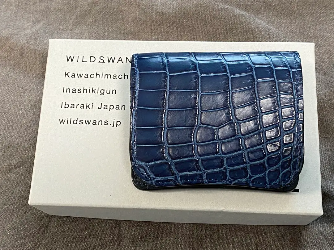 ワイルドスワンズ ヒマラヤクロコ パームV2未使用 ミニ財布《パーム-V2》クロコダイル｜WILDSWANS(ワイルド