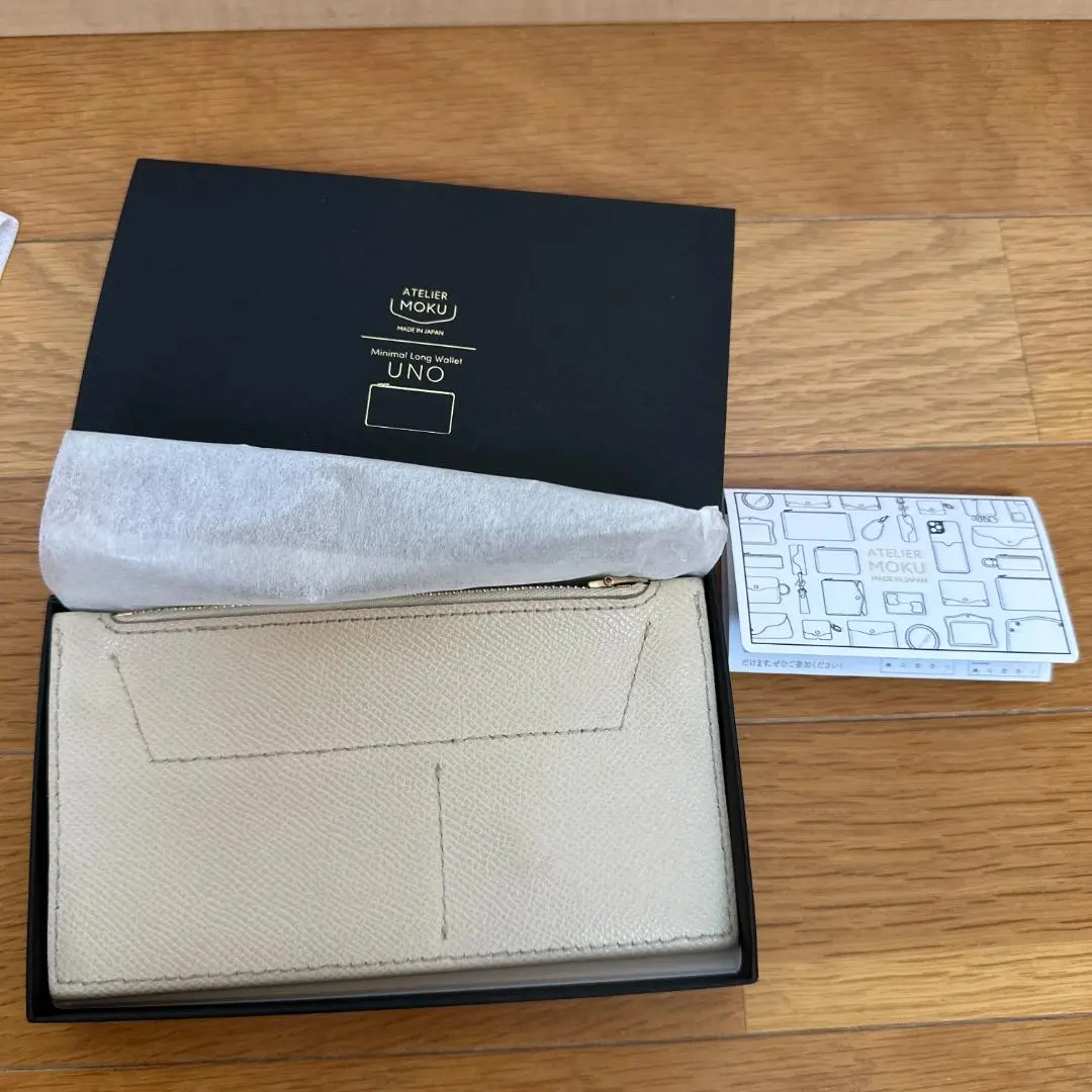 moku Minimal Long Wallet UNO ミニマル長財布 薄い財布 メンズ・レディース/小さく薄い長財布UNO ver.2 Buttero