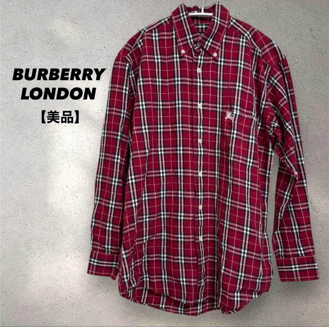 Thumbnail of Excellent Condition ✨BURBERRY Burberry Long Sleeve Shirt Button-Down Nova Check