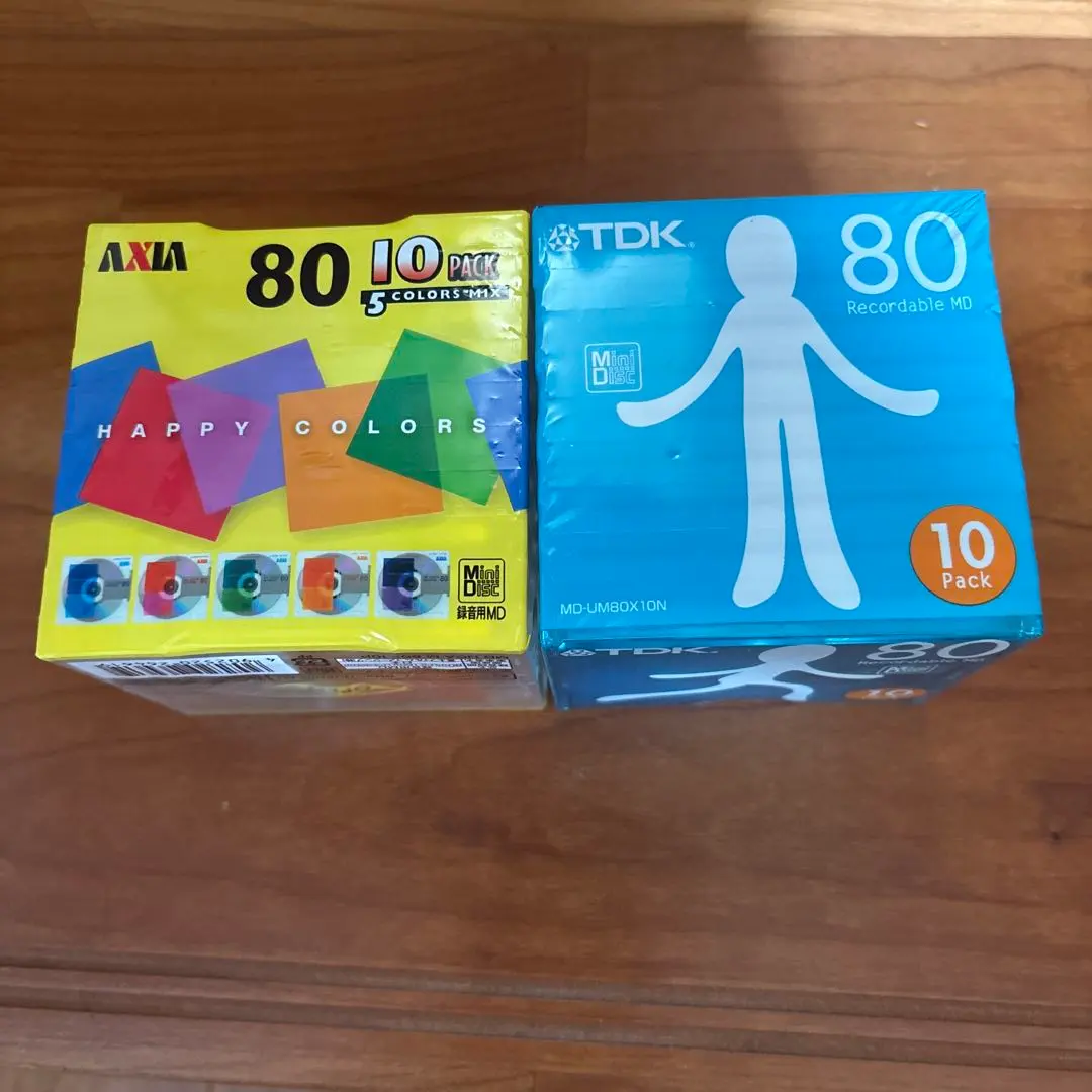 Thumbnail of Temporary Price Reduction: AXIA TDK 80-minute Recordable MD 10-pack, 2 sets