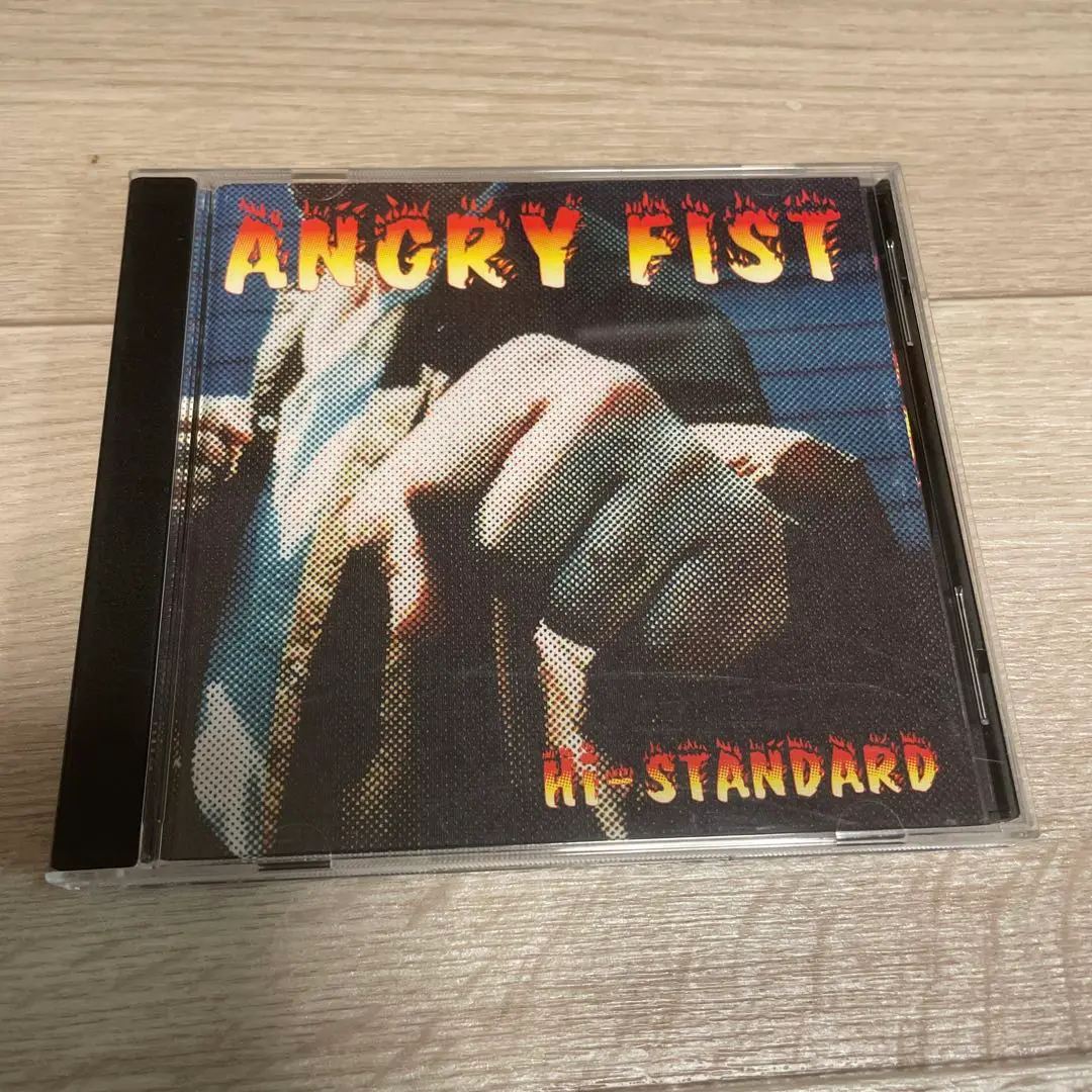 【Hi-STANDARD】『ANGRY FIST』国内限定12㌅アナログ版 美品•LP】Hi-STANDARD - ANGRY FIST 国内オリジナル盤