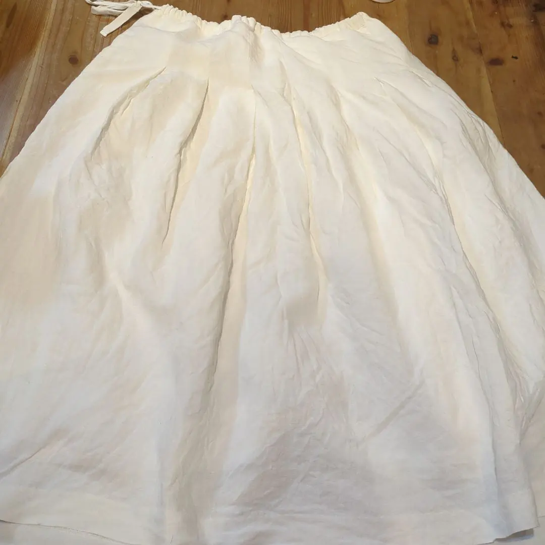 Thumbnail of BIGAMERICANSHOP Linen Flare Skirt