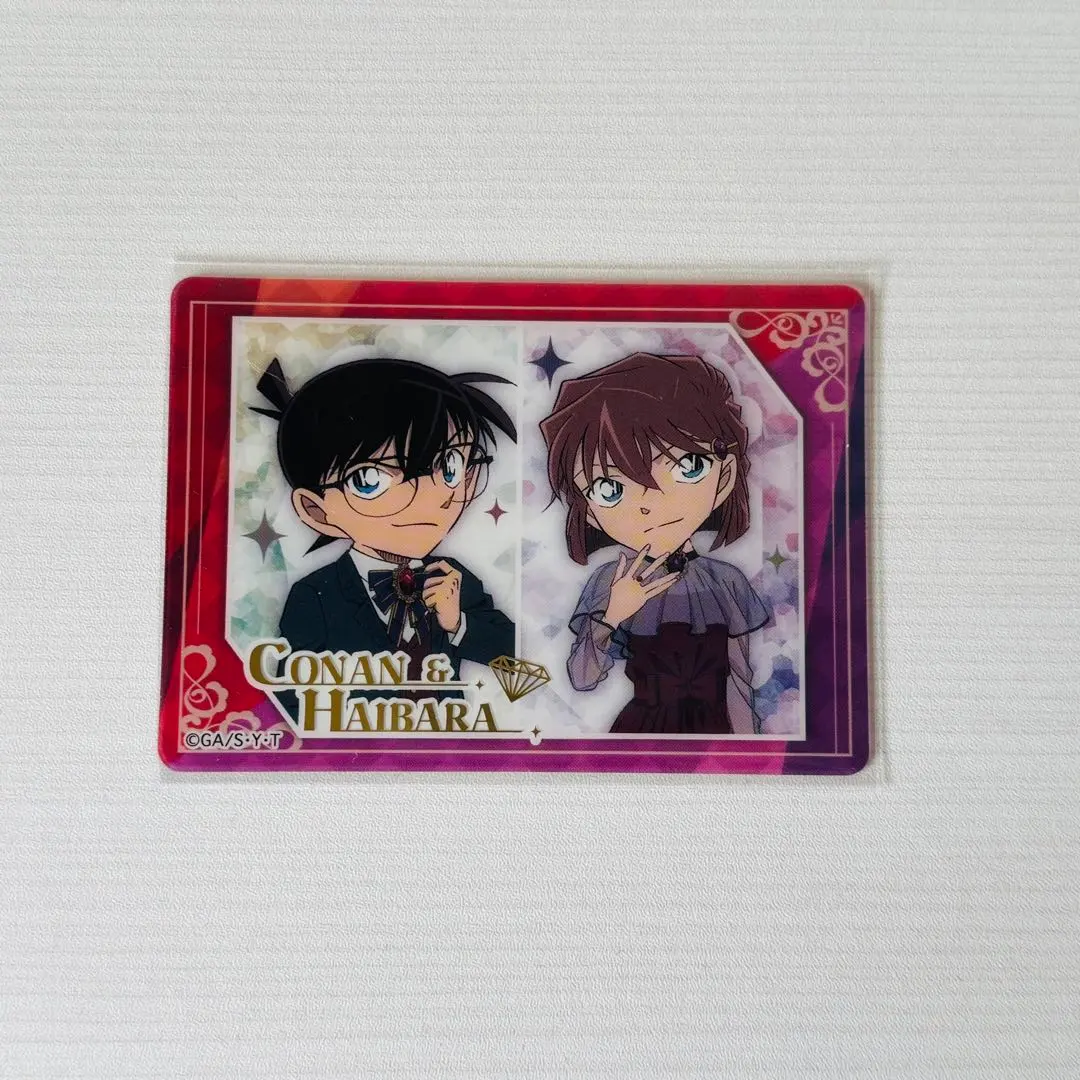 Thumbnail of Detective Conan Favoca Edogawa Conan Haibara Ai Foil Stamping Rare