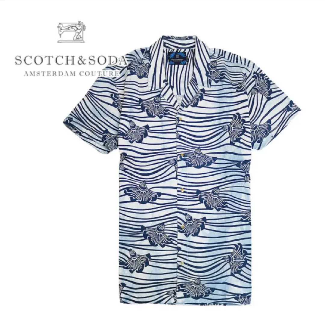 チャーミーさま専用！新品未使用♪SCOTCH&SODA アロハシャツ オリオン CHUMS コラボ25春 OKINAWA CALLING Shirt チャムス