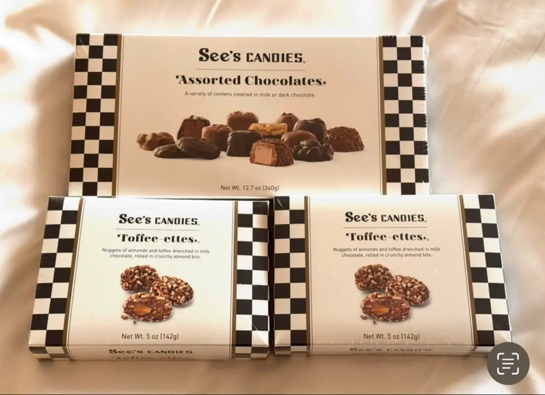 See’s candiesシーズキャンディチョコレート3点セット Amazon | ☆3箱セット☆ see's candies【シーズキャンディー