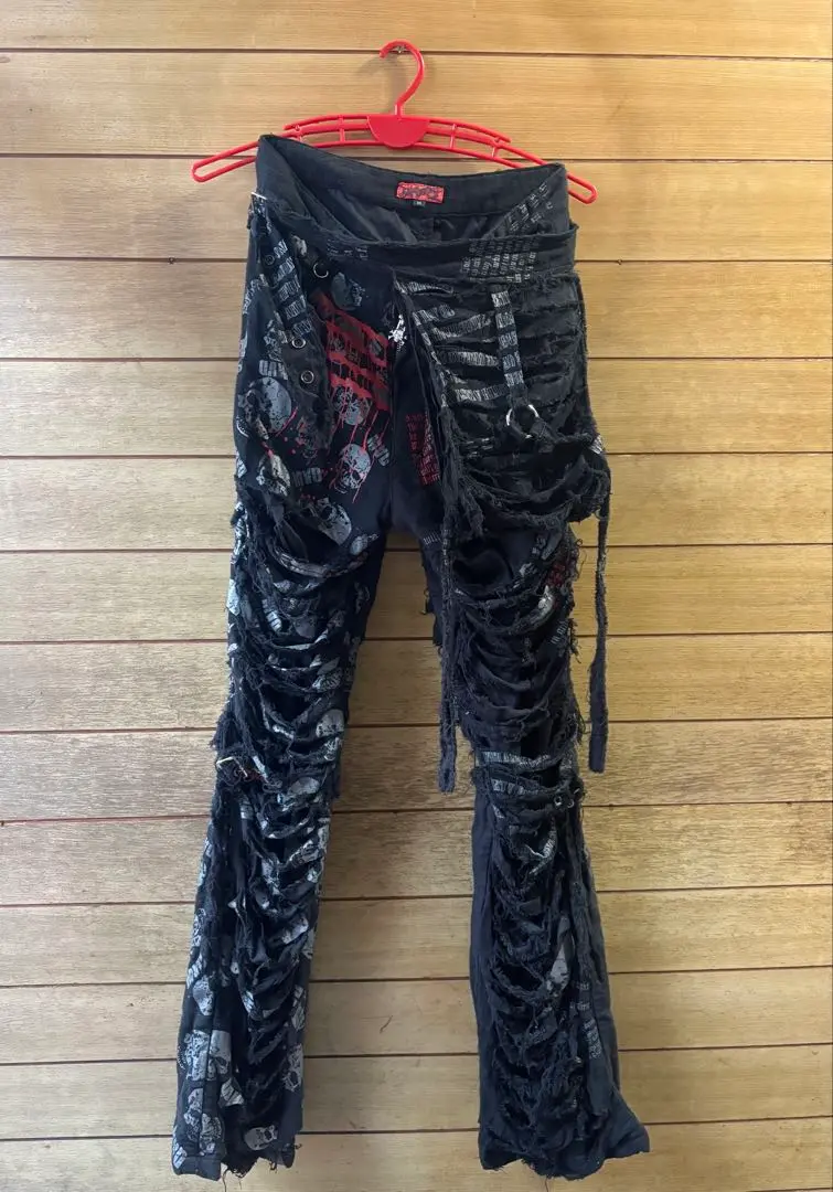 MAD PUNKS ブラック スカルプリント パンツ M 2025年最新】マッドパンク パンツの人気アイテム - メルカリ