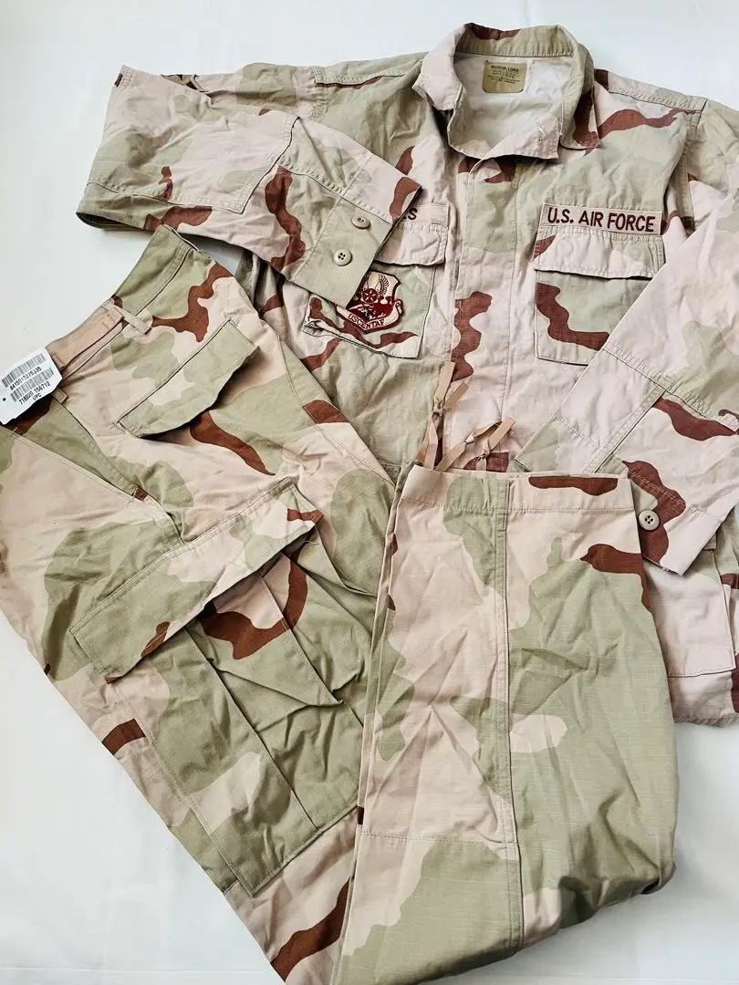 アメリカ軍 戦闘服 BDU デザートマーパット 上下 セットアップ EmersonGear USMC Operational Gear FROGタイプ BDU上下セット
