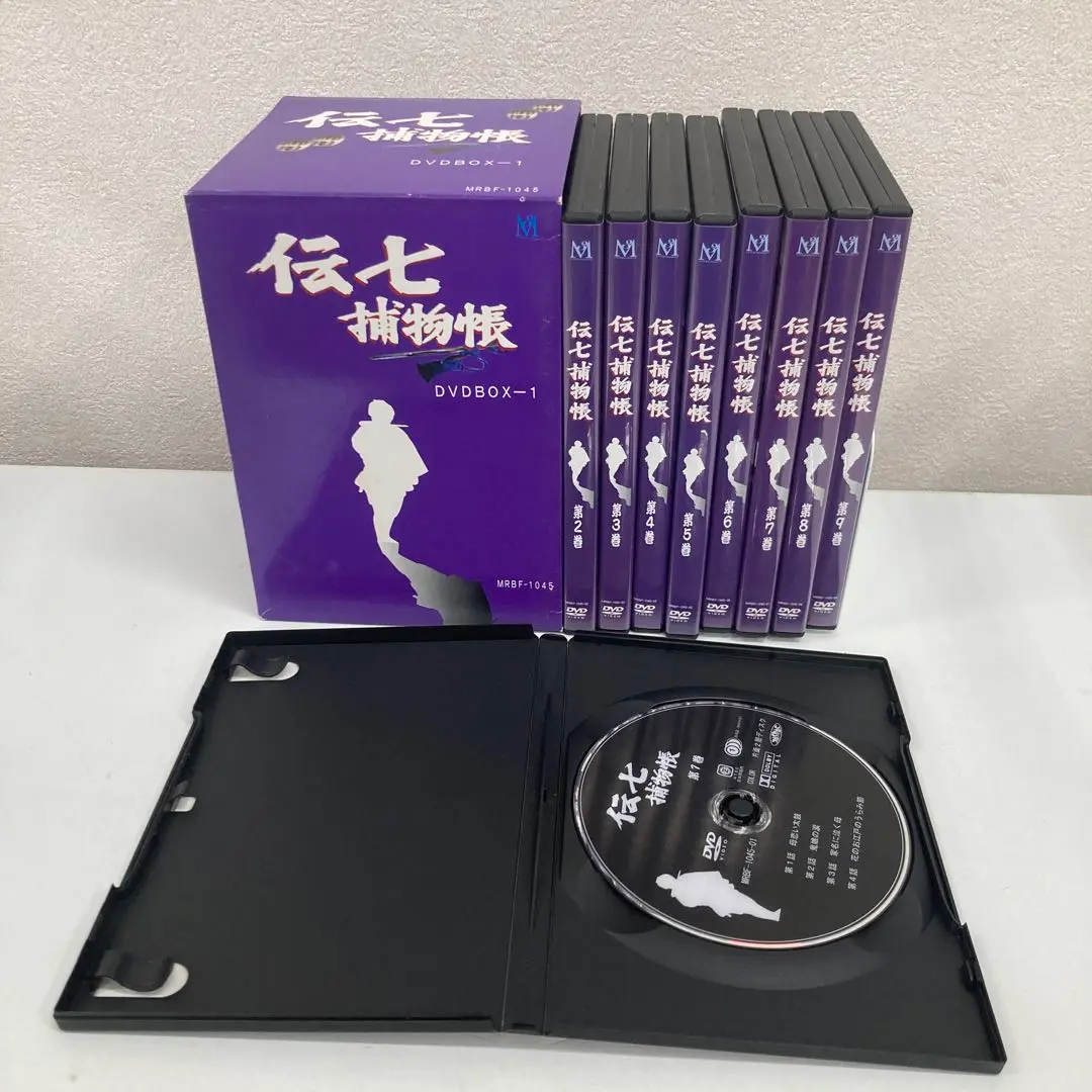 伝七捕物帳 DVD-BOX 1〈9枚組〉 Amazon.com: 伝七捕物帳 DVD-BOX 1 : Movies & TV