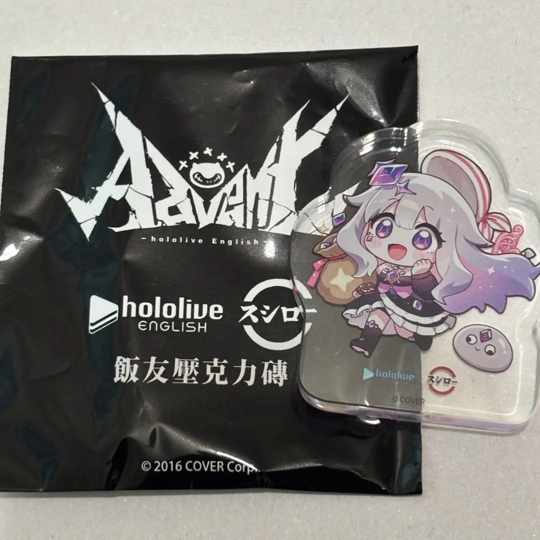 新品 ホロライブEnglish 台湾限定 スシロー 古石ビジュー 缶バッジセット ホロライブ EN 台湾スシロー限定 古石ビジュー 缶バッジ 9点