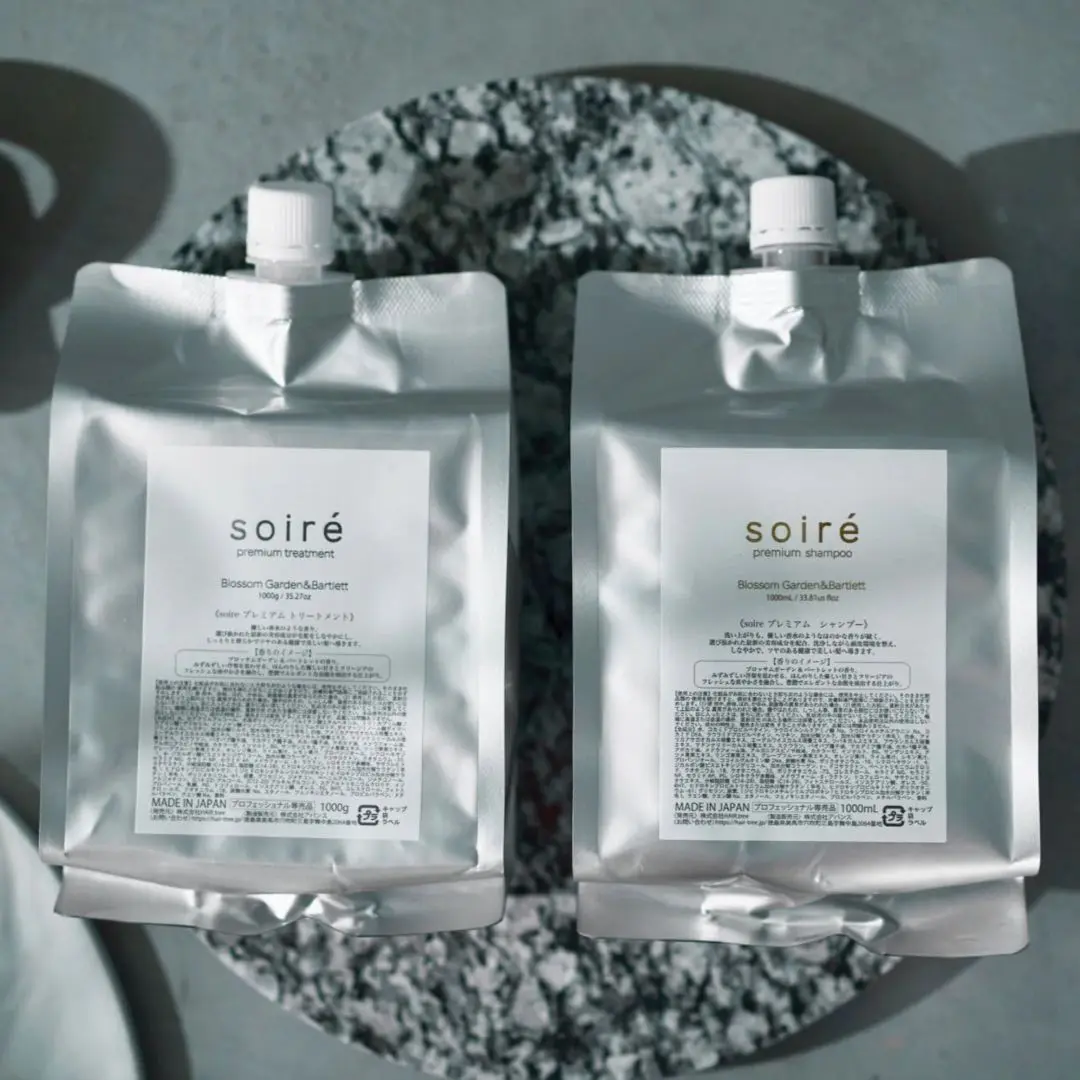 正規品soireプレミアムシャンプー　トリートメント 公式】soiré ソワレ プレミアムシャンプー&トリートメントセット