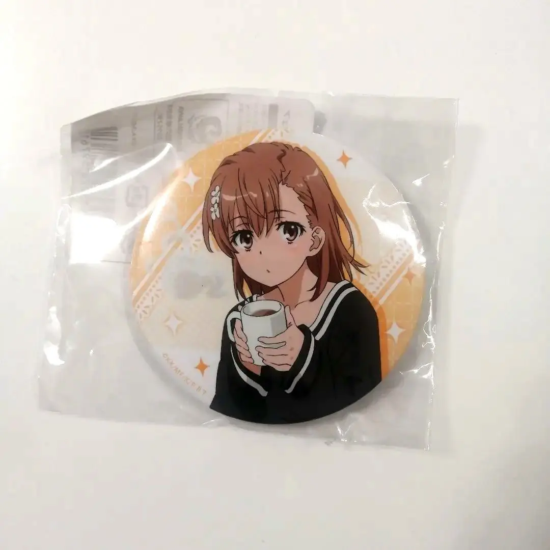 Thumbnail of A Certain Scientific Railgun Misaka Mikoto Roomwear Kujibiki-do Can Badge