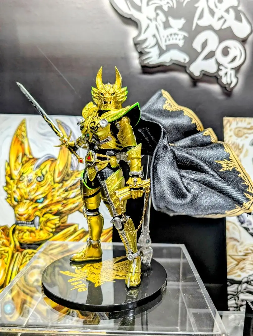 メ*ん様 牙狼レア　 魔導火 絶版　超レア　美品　 魔導火劇中レプリカ 黄金騎士ガロ 魔導火
