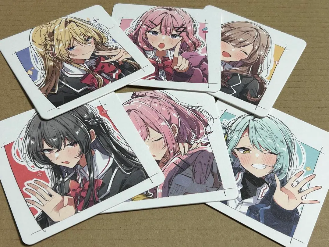 Thumbnail of Watashi ga Koibito ni Nareru Wake Nai Jan, Murimuri! Coasters - Set of 6