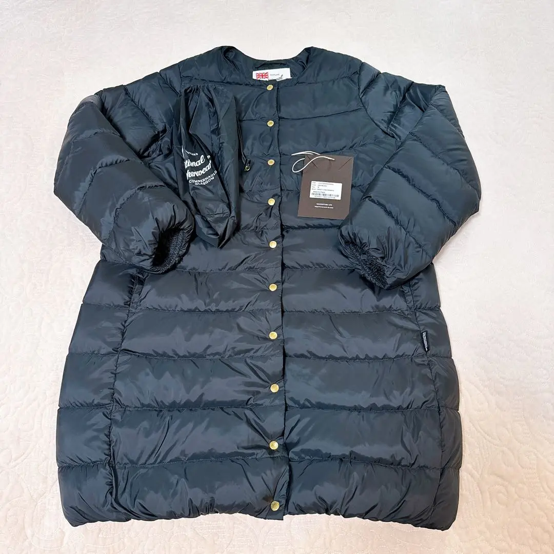 新品タグ付き　別注 ARKLEY LONG DOWN PACKABLE 黒 S 2025年最新】arkley long down packableの人気アイテム - メルカリ