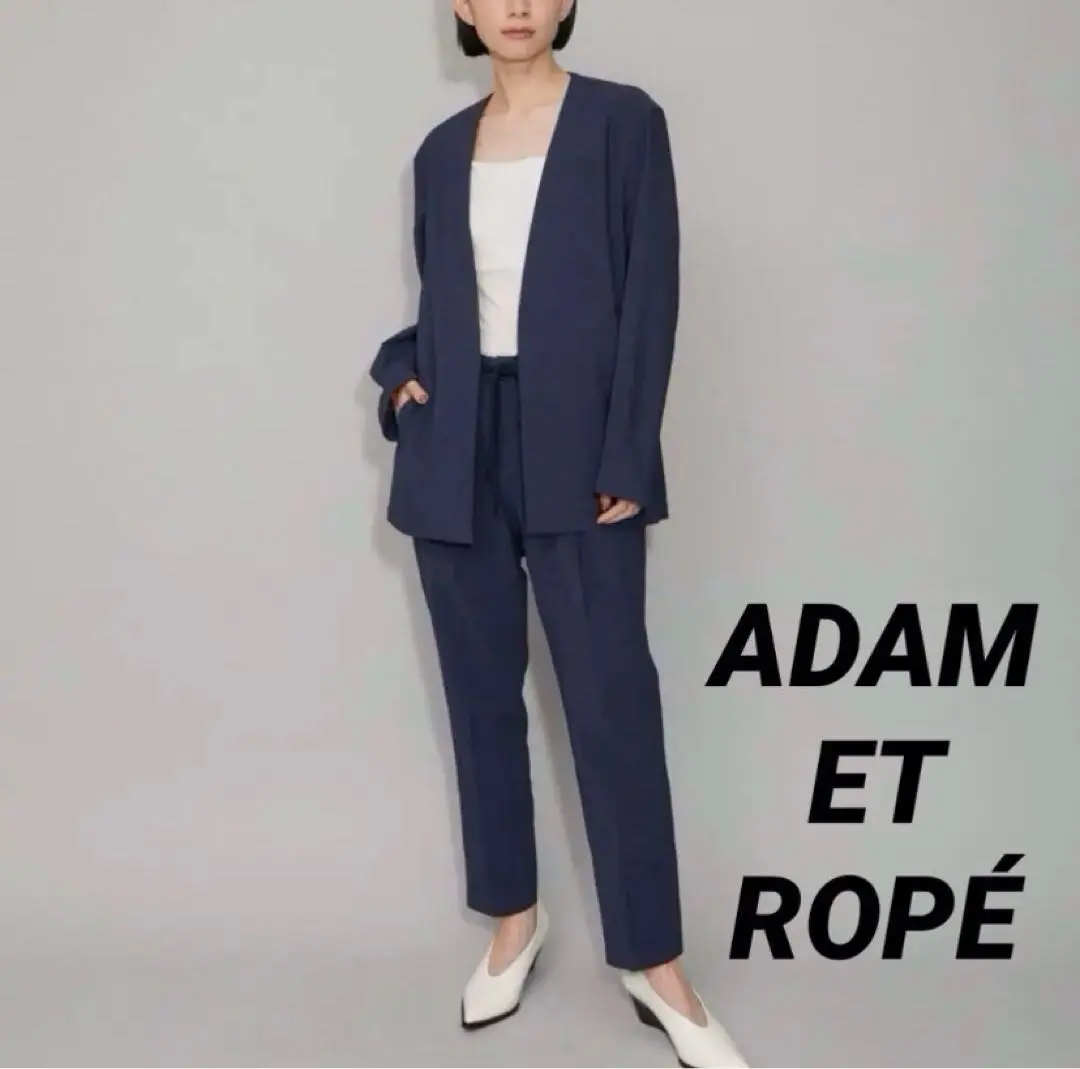 アダムエロペ　パンツスーツ セール 60%OFF】【NIKKE】ウールサージ フレア パンツ