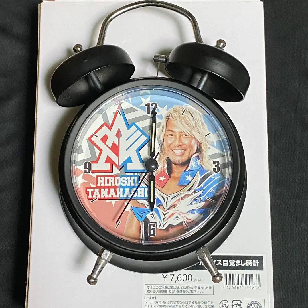 新日本プロレス50周年くじエンタメチャンス賞アクリル掛け時計